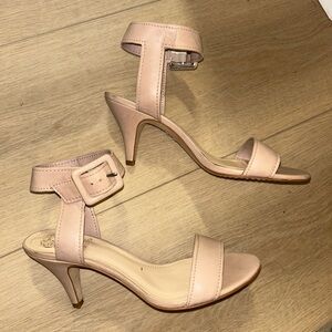 Vince Camuto Nude Heel Sandals